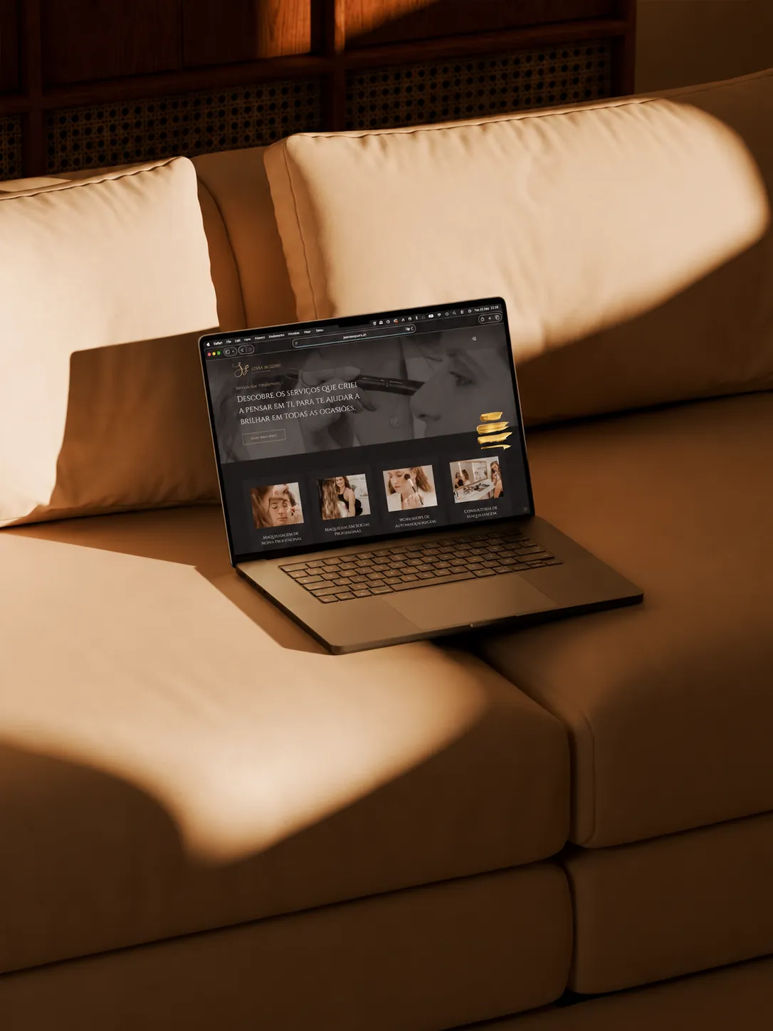 Joana Sequeira | Branding e Website para Maquilhadora