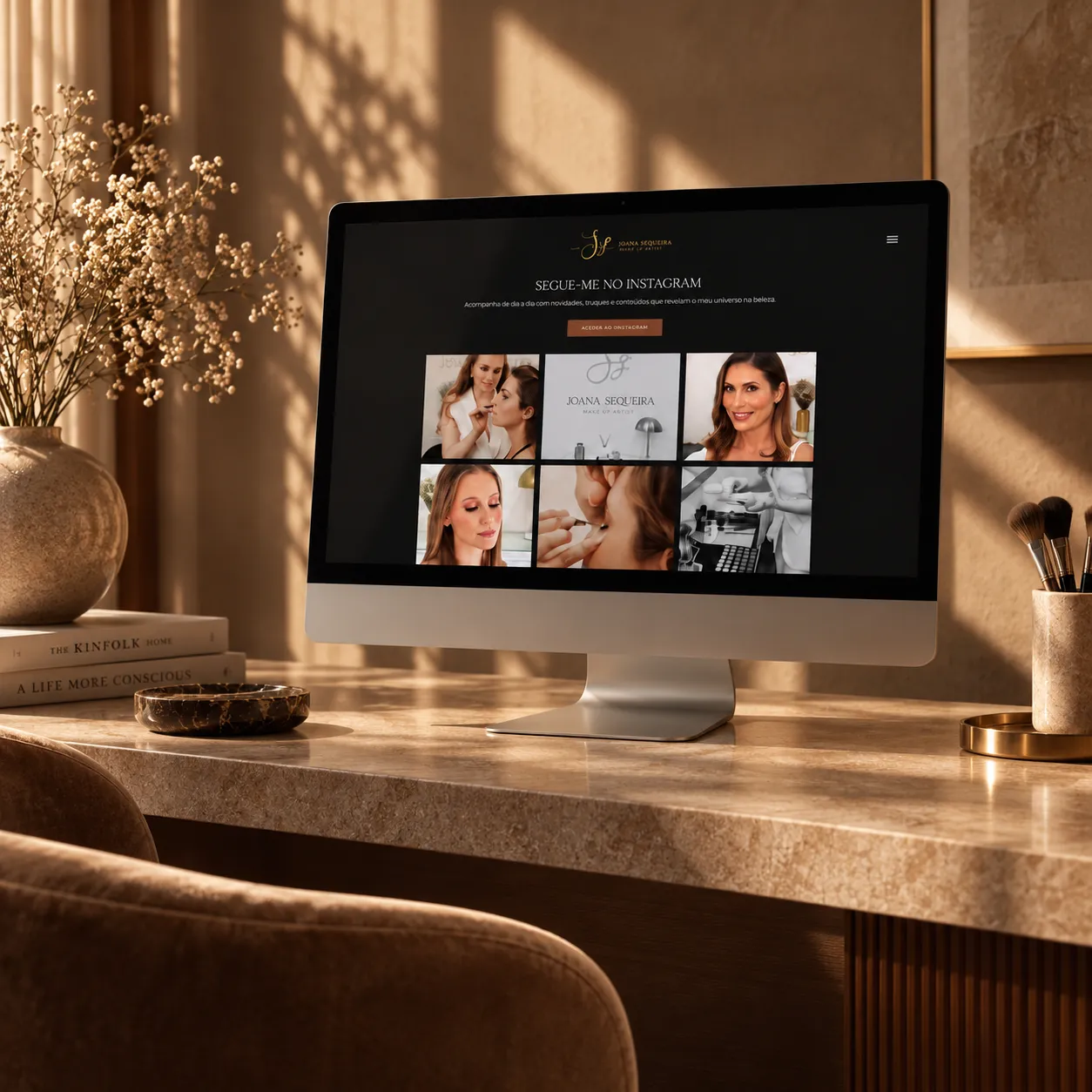 Joana Sequeira | Branding e Website para Maquilhadora — Contexto do Cliente