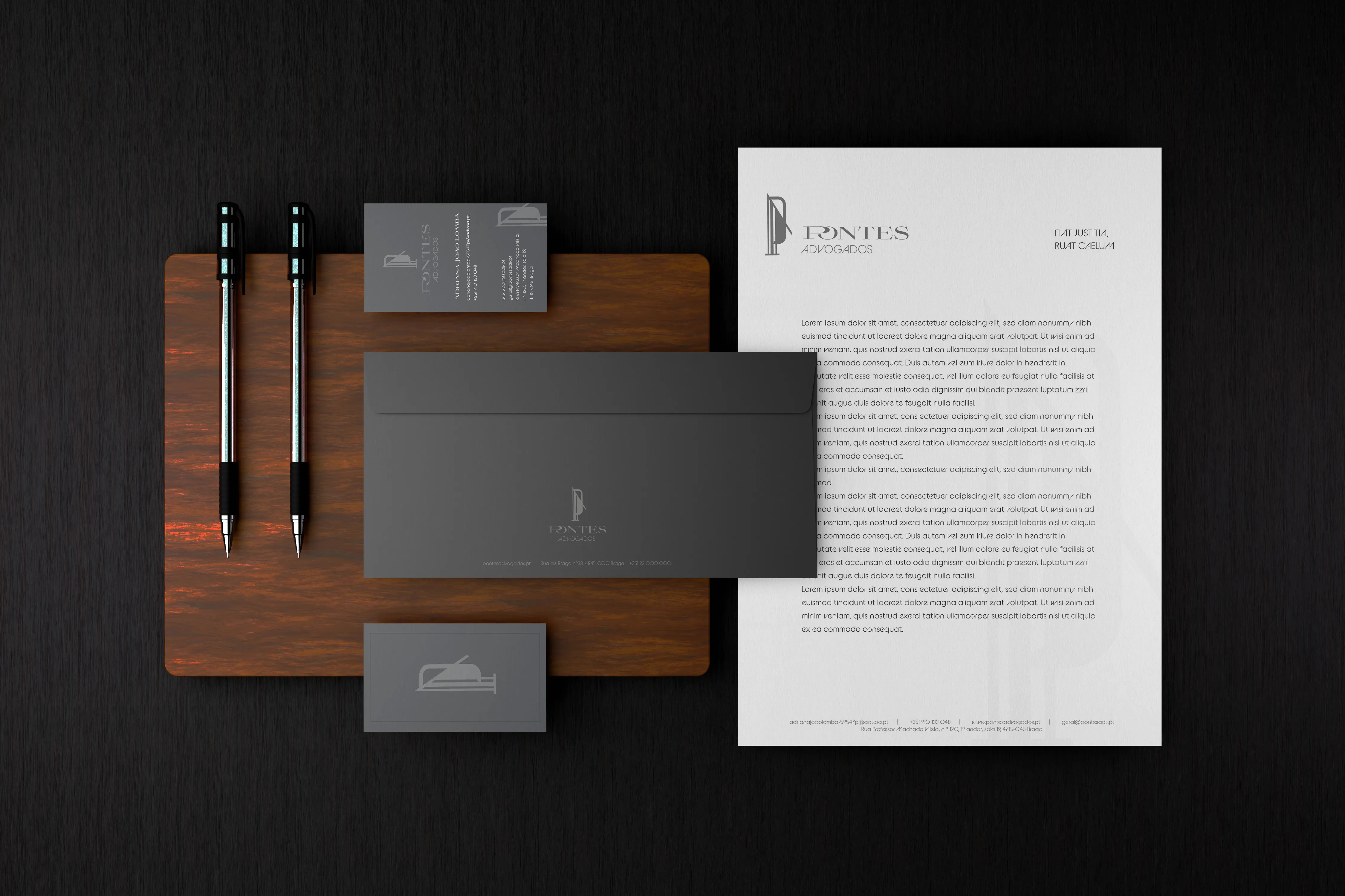 Pontes Advogados — A Identidade Visual 5